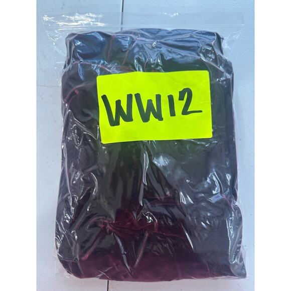 Vintage 80s Victor Costa Burgundy Velvet Strapless Cocktail Dress - Picture 14 of 14